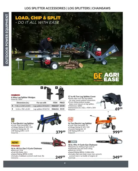 Princess Auto Canada offers from 16 April 2025 to 16 April 2026 OUTDOOR POWER EQUIPMENT DEALS - Page 6