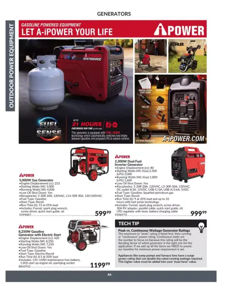 Princess Auto Canada offers from 16 April 2025 to 16 April 2026 OUTDOOR POWER EQUIPMENT DEALS - Page 49