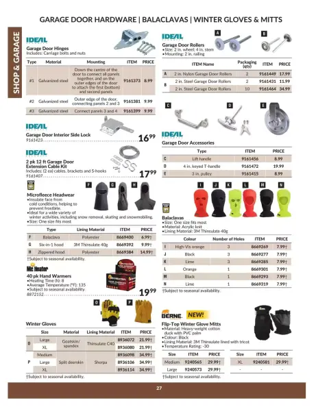 Princess Auto Canada offers from 16 April 2025 to 16 April 2026 SHOP & GARAGE DEALS - Page 29