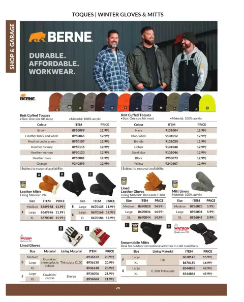 Princess Auto Canada offers from 16 April 2025 to 16 April 2026 SHOP & GARAGE DEALS - Page 30