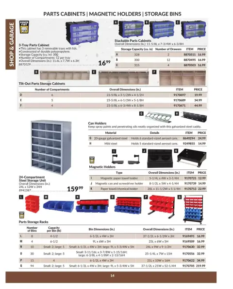 Princess Auto Canada offers from 16 April 2025 to 16 April 2026 SHOP & GARAGE DEALS - Page 16