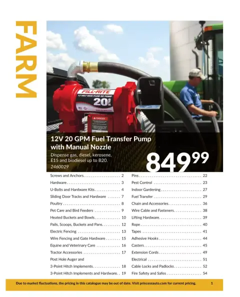 Princess Auto Canada offers from 16 April 2025 to 16 April 2026 FARM DEALS - Page 3