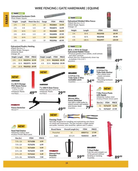 Princess Auto Canada offers from 16 April 2025 to 16 April 2026 FARM DEALS - Page 17
