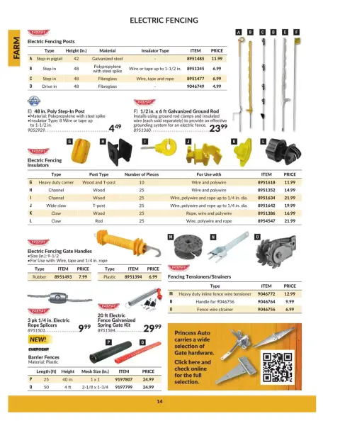 Princess Auto Canada offers from 16 April 2025 to 16 April 2026 FARM DEALS - Page 16