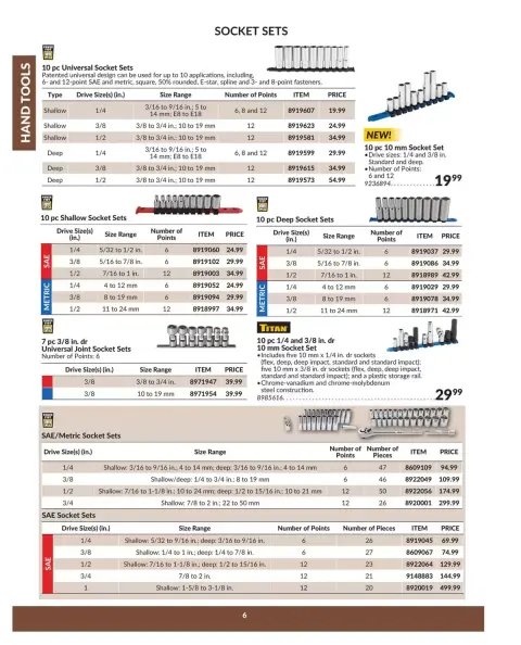 Princess Auto Canada offers from 16 April 2025 to 16 April 2026 HAND TOOLS DEALS - Page 8