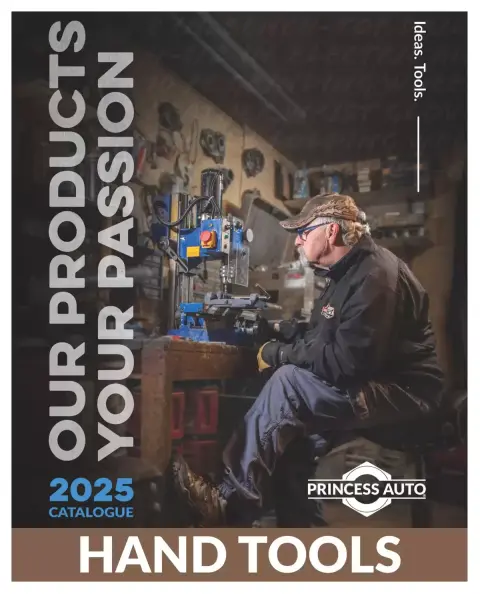 Princess Auto Canada offers from 16 April 2025 to 16 April 2026 HAND TOOLS DEALS - Page 1
