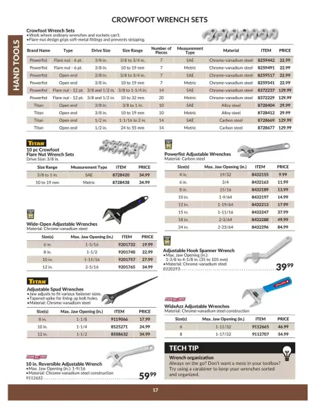 Princess Auto Canada offers from 16 April 2025 to 16 April 2026 HAND TOOLS DEALS - Page 20