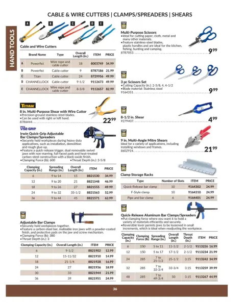 Princess Auto Canada offers from 16 April 2025 to 16 April 2026 HAND TOOLS DEALS - Page 41
