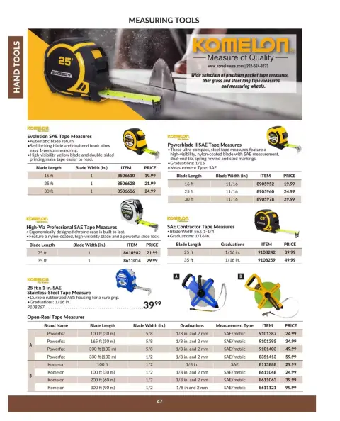 Princess Auto Canada offers from 16 April 2025 to 16 April 2026 HAND TOOLS DEALS - Page 53