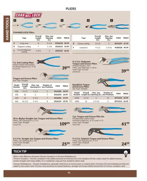 Princess Auto Canada offers from 16 April 2025 to 16 April 2026 HAND TOOLS DEALS - Page 46