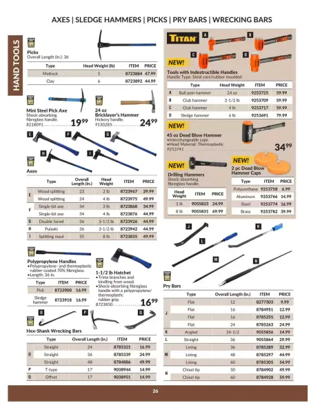 Princess Auto Canada offers from 16 April 2025 to 16 April 2026 HAND TOOLS DEALS - Page 30