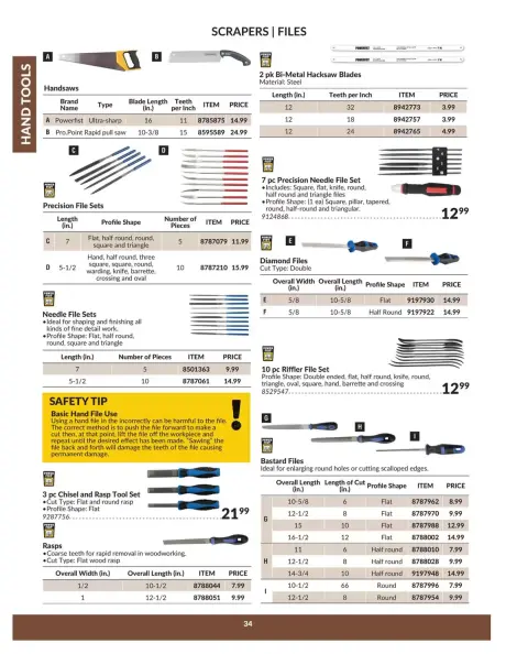 Princess Auto Canada offers from 16 April 2025 to 16 April 2026 HAND TOOLS DEALS - Page 38