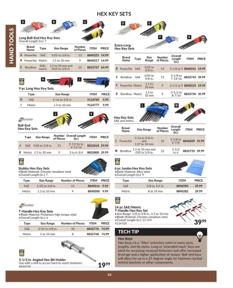 Princess Auto Canada offers from 16 April 2025 to 16 April 2026 HAND TOOLS DEALS - Page 15