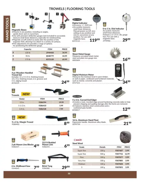 Princess Auto Canada offers from 16 April 2025 to 16 April 2026 HAND TOOLS DEALS - Page 56