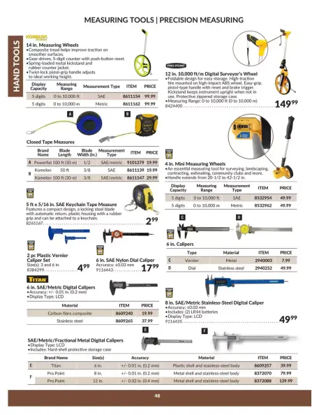 Princess Auto Canada offers from 16 April 2025 to 16 April 2026 HAND TOOLS DEALS - Page 54