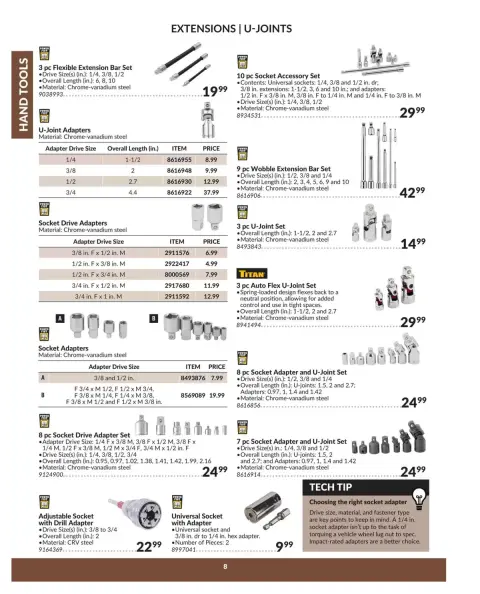 Princess Auto Canada offers from 16 April 2025 to 16 April 2026 HAND TOOLS DEALS - Page 10