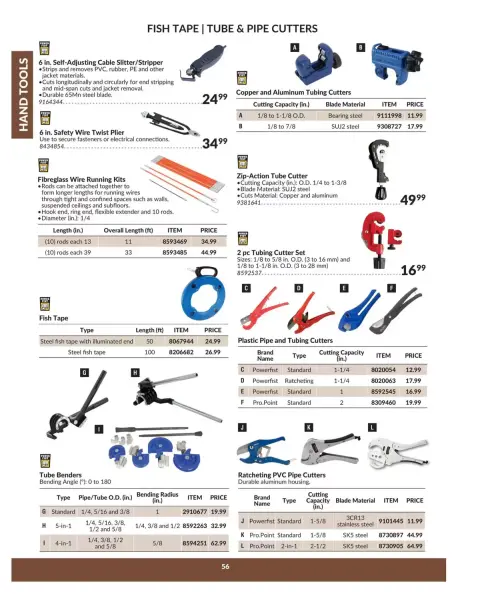 Princess Auto Canada offers from 16 April 2025 to 16 April 2026 HAND TOOLS DEALS - Page 62