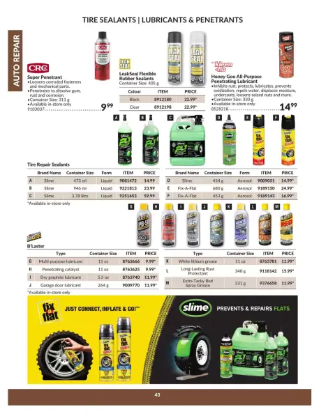 Princess Auto Canada offers from 16 April 2025 to 16 April 2026 AUTO REPAIR DEALS - Page 45