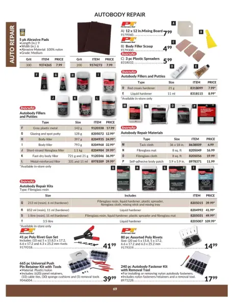 Princess Auto Canada offers from 16 April 2025 to 16 April 2026 AUTO REPAIR DEALS - Page 71