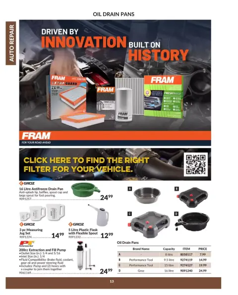 Princess Auto Canada offers from 16 April 2025 to 16 April 2026 AUTO REPAIR DEALS - Page 15