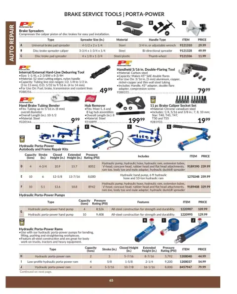 Princess Auto Canada offers from 16 April 2025 to 16 April 2026 AUTO REPAIR DEALS - Page 67