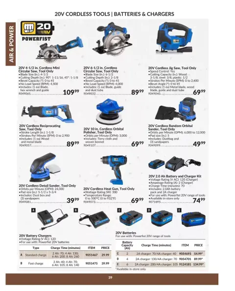 Princess Auto Canada offers from 16 April 2025 to 16 April 2026 AIR & POWER DEALS - Page 43