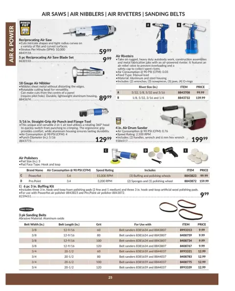 Princess Auto Canada offers from 16 April 2025 to 16 April 2026 AIR & POWER DEALS - Page 28