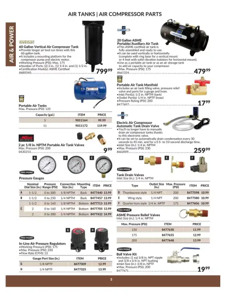 Princess Auto Canada offers from 16 April 2025 to 16 April 2026 AIR & POWER DEALS - Page 7