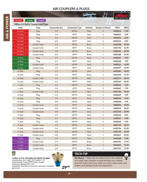 Princess Auto Canada offers from 16 April 2025 to 16 April 2026 AIR & POWER DEALS - Page 17