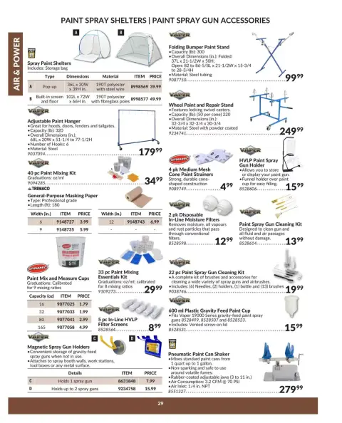 Princess Auto Canada offers from 16 April 2025 to 16 April 2026 AIR & POWER DEALS - Page 33