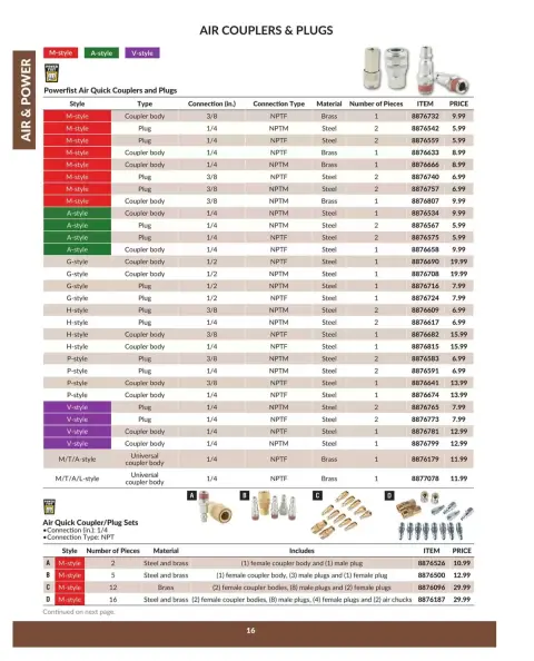 Princess Auto Canada offers from 16 April 2025 to 16 April 2026 AIR & POWER DEALS - Page 19