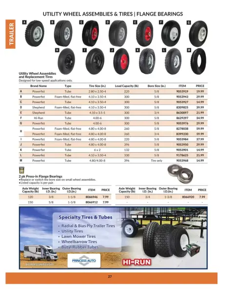 Princess Auto Canada offers from 16 April 2025 to 16 April 2026 TRAILER DEALS - Page 30