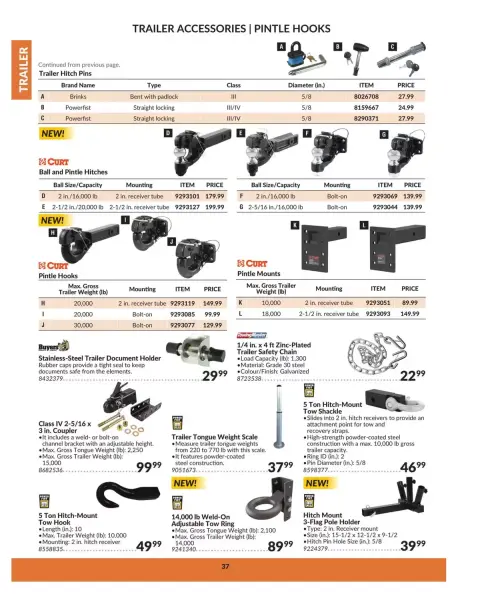 Princess Auto Canada offers from 16 April 2025 to 16 April 2026 TRAILER DEALS - Page 40