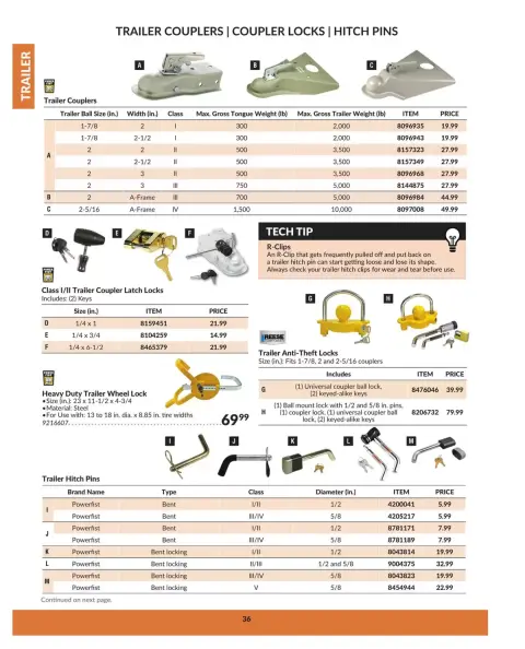 Princess Auto Canada offers from 16 April 2025 to 16 April 2026 TRAILER DEALS - Page 39