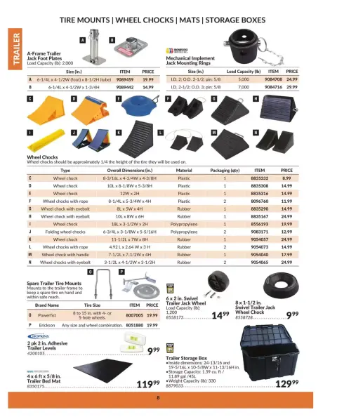 Princess Auto Canada offers from 16 April 2025 to 16 April 2026 TRAILER DEALS - Page 10
