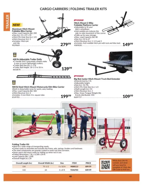 Princess Auto Canada offers from 16 April 2025 to 16 April 2026 TRAILER DEALS - Page 43