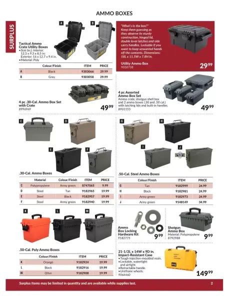 Princess Auto Canada offers from 16 April 2025 to 16 April 2026 SURPLUS DEALS - Page 4