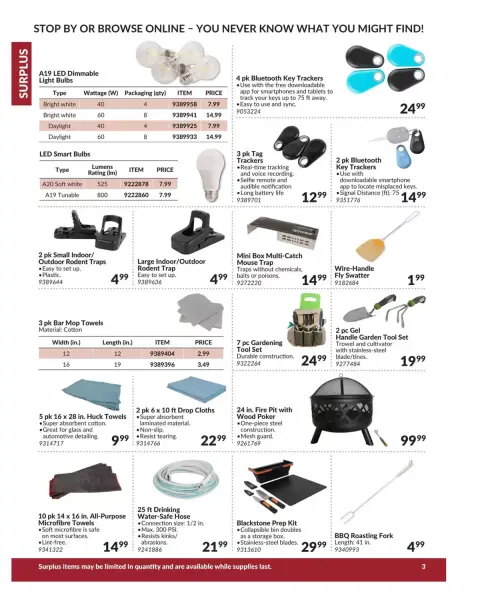 Princess Auto Canada offers from 16 April 2025 to 16 April 2026 SURPLUS DEALS - Page 5