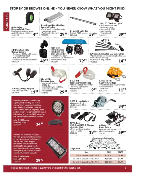 Princess Auto Canada offers from 16 April 2025 to 16 April 2026 SURPLUS DEALS - Page 9