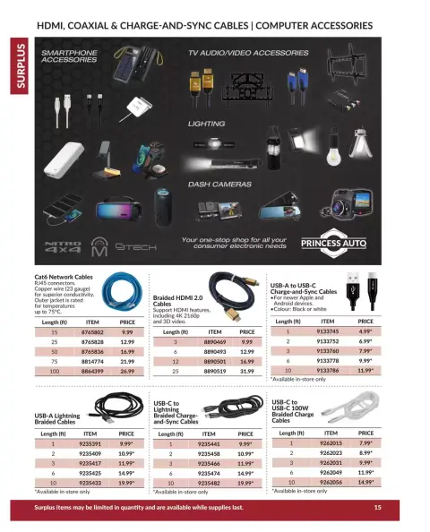 Princess Auto Canada offers from 16 April 2025 to 16 April 2026 SURPLUS DEALS - Page 20