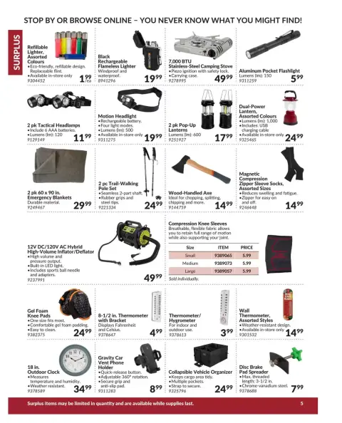 Princess Auto Canada offers from 16 April 2025 to 16 April 2026 SURPLUS DEALS - Page 8