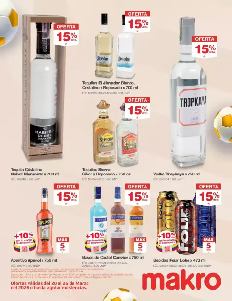 Ofertas de Makro Colombia de 20 a 26 marzo 2026 Excelente oferta para todos los clientes - Página 8