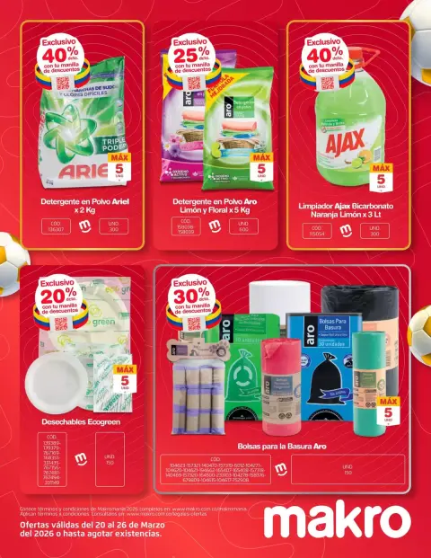 Ofertas de Makro Colombia de 20 a 26 marzo 2026 Excelente oferta para todos los clientes - Página 13