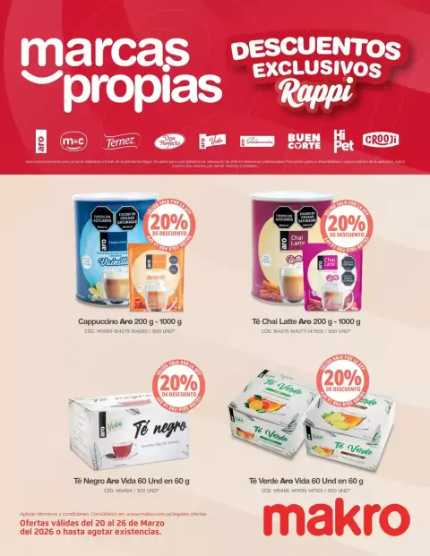 Ofertas de Makro Colombia de 20 a 26 marzo 2026 Excelente oferta para todos los clientes - Página 6