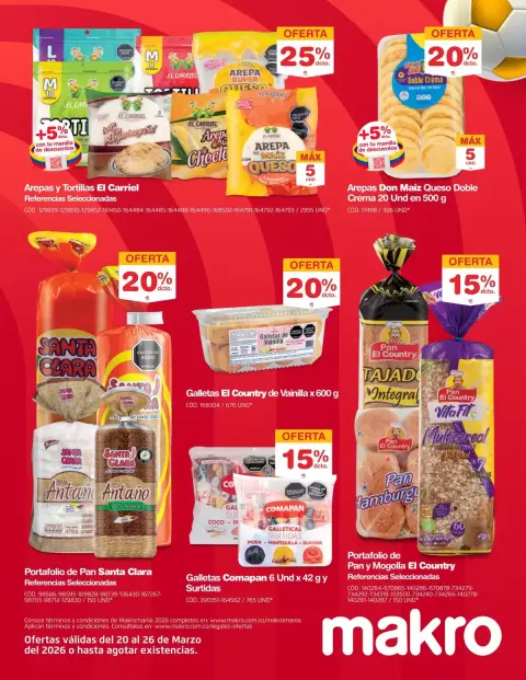 Ofertas de Makro Colombia de 20 a 26 marzo 2026 Excelente oferta para todos los clientes - Página 19