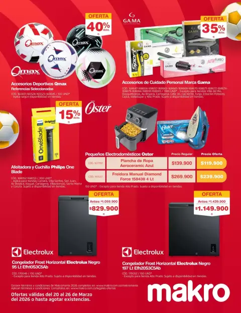 Ofertas de Makro Colombia de 20 a 26 marzo 2026 Excelente oferta para todos los clientes - Página 35