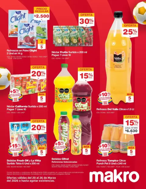 Ofertas de Makro Colombia de 20 a 26 marzo 2026 Excelente oferta para todos los clientes - Página 3