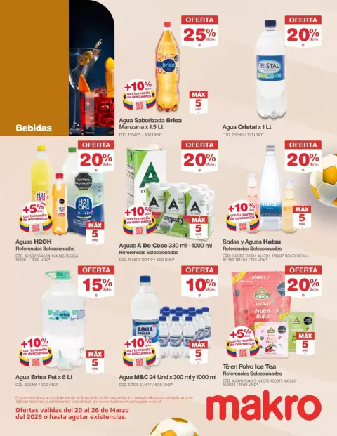 Ofertas de Makro Colombia de 20 a 26 marzo 2026 Excelente oferta para todos los clientes - Página 2
