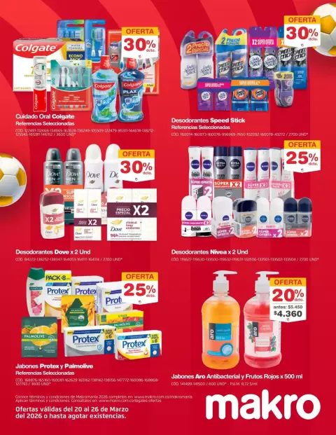 Ofertas de Makro Colombia de 20 a 26 marzo 2026 Excelente oferta para todos los clientes - Página 28