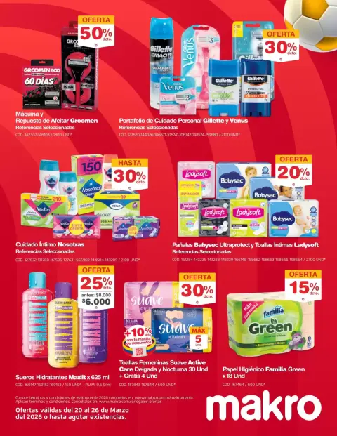 Ofertas de Makro Colombia de 20 a 26 marzo 2026 Excelente oferta para todos los clientes - Página 29
